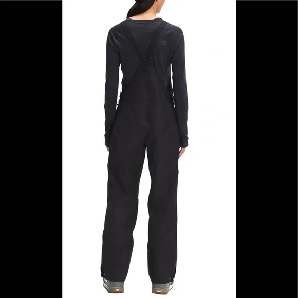 THE NORTH FACE WOMEN CEPTOR SNOW BIB PANT BLACK NWT